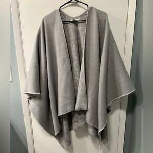 Calvin Klein sweater shawl/cape